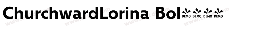 ChurchwardLorina Bol字体转换